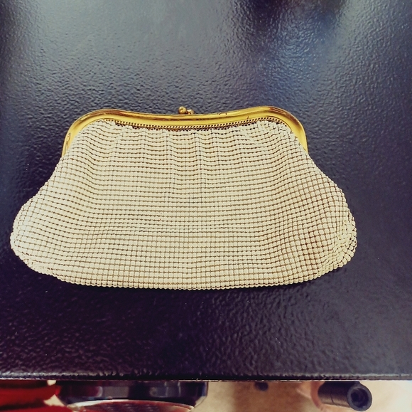 Whiting & Davis Handbags - Vintage enamel mesh handbag